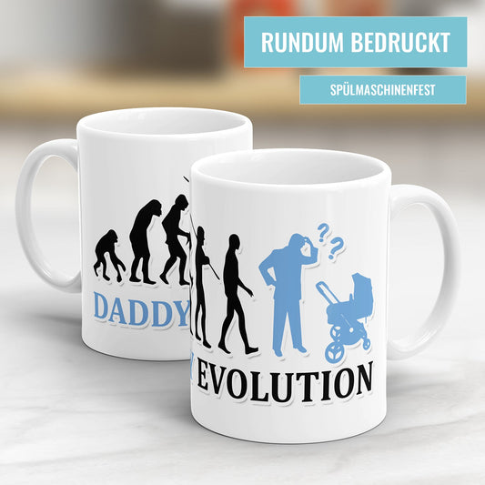 Daddy Evolution Tasse - Papa Tasse - Fulima