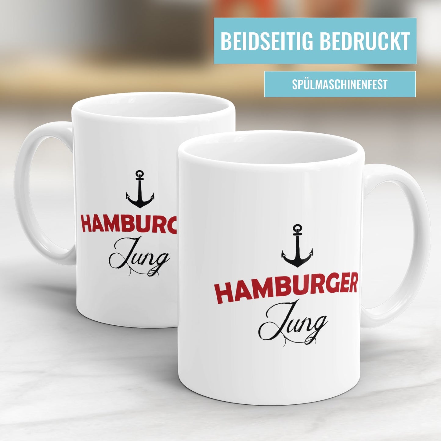 Hamburger Jung - Hamburg Tasse - Fulima