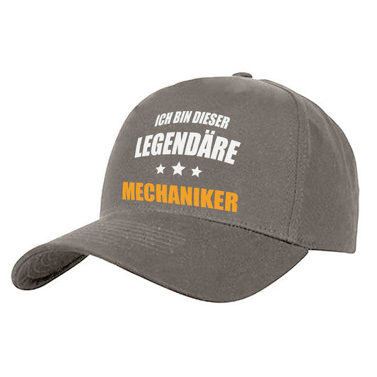 Ich bin dieser Legendäre Mechaniker - Cap Grau - Fulima