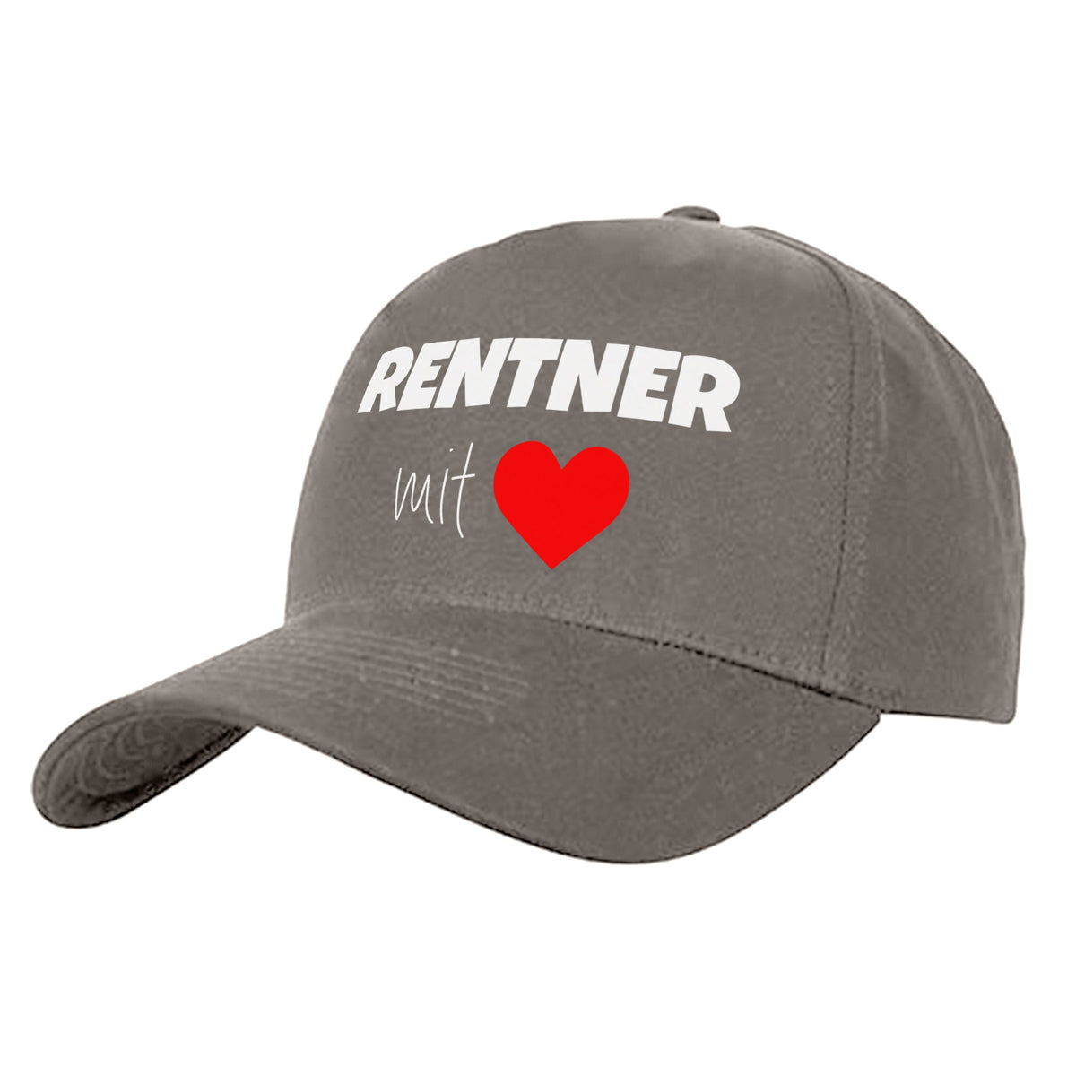 Rentner mit Herz - Geschenk Abschied - Cap Grau - Fulima