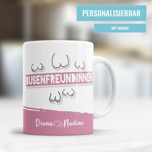 Freundschaftstassen personalisierbar mit Namen oder Fotos