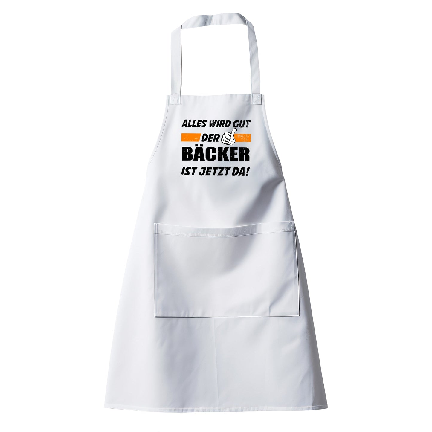Alles wird gut der Bäcker ist jetzt da - Schürze - Fulima