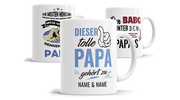 Papa Tassen - Eine Tolle Geschenkidee für Väter zu jedem Anlass