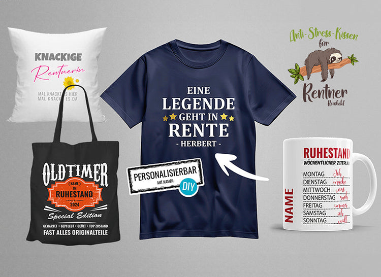 Geschenk zur Rente
