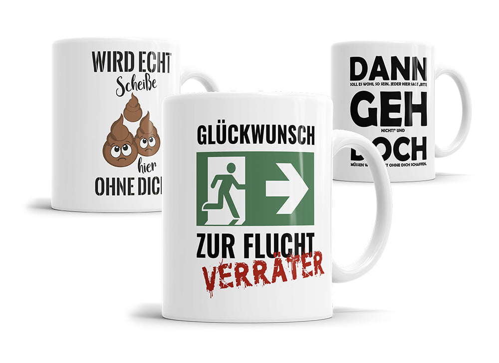Tasse zum Abschied Jobwechsel