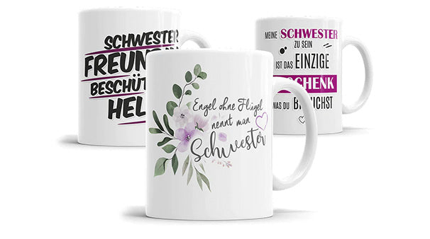 Schwester Tassen
