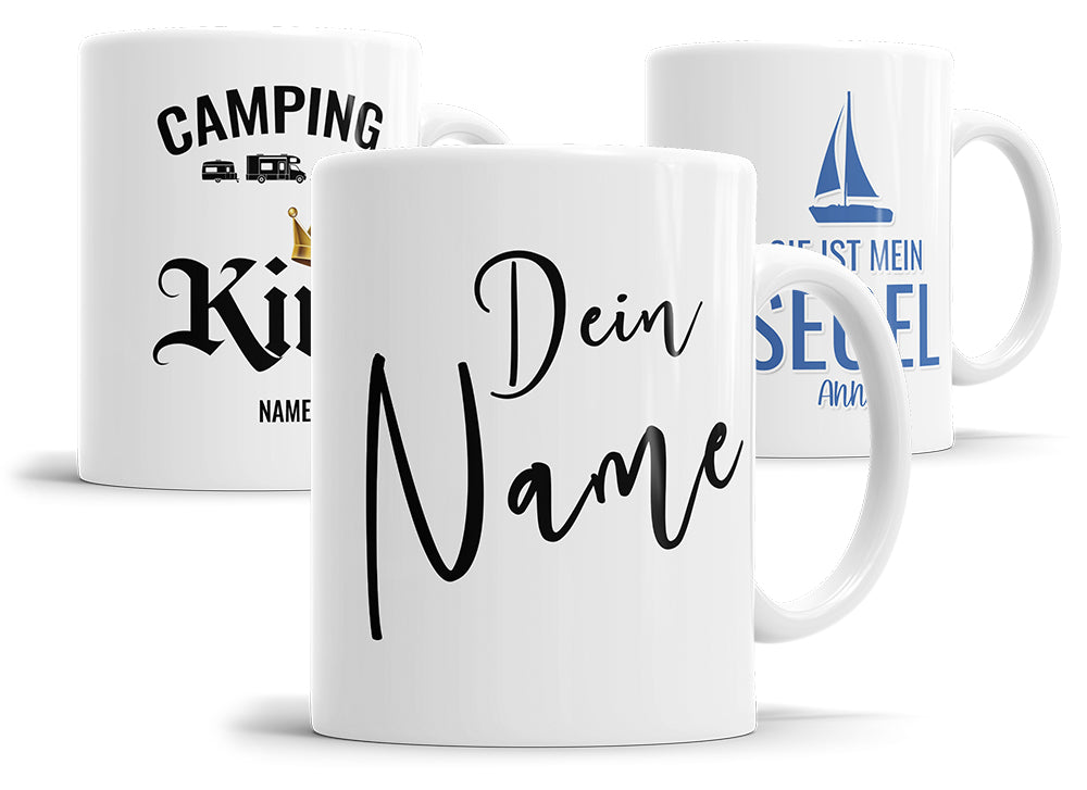 Personalisierte Tassen mit Namen
