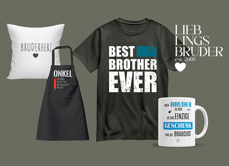 Bruder Geschenk - Geschenkideen für den Bruder