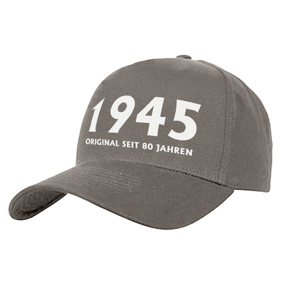 1945 Original seit 80 Jahren - Geburtstag - Cap Grau - Fulima