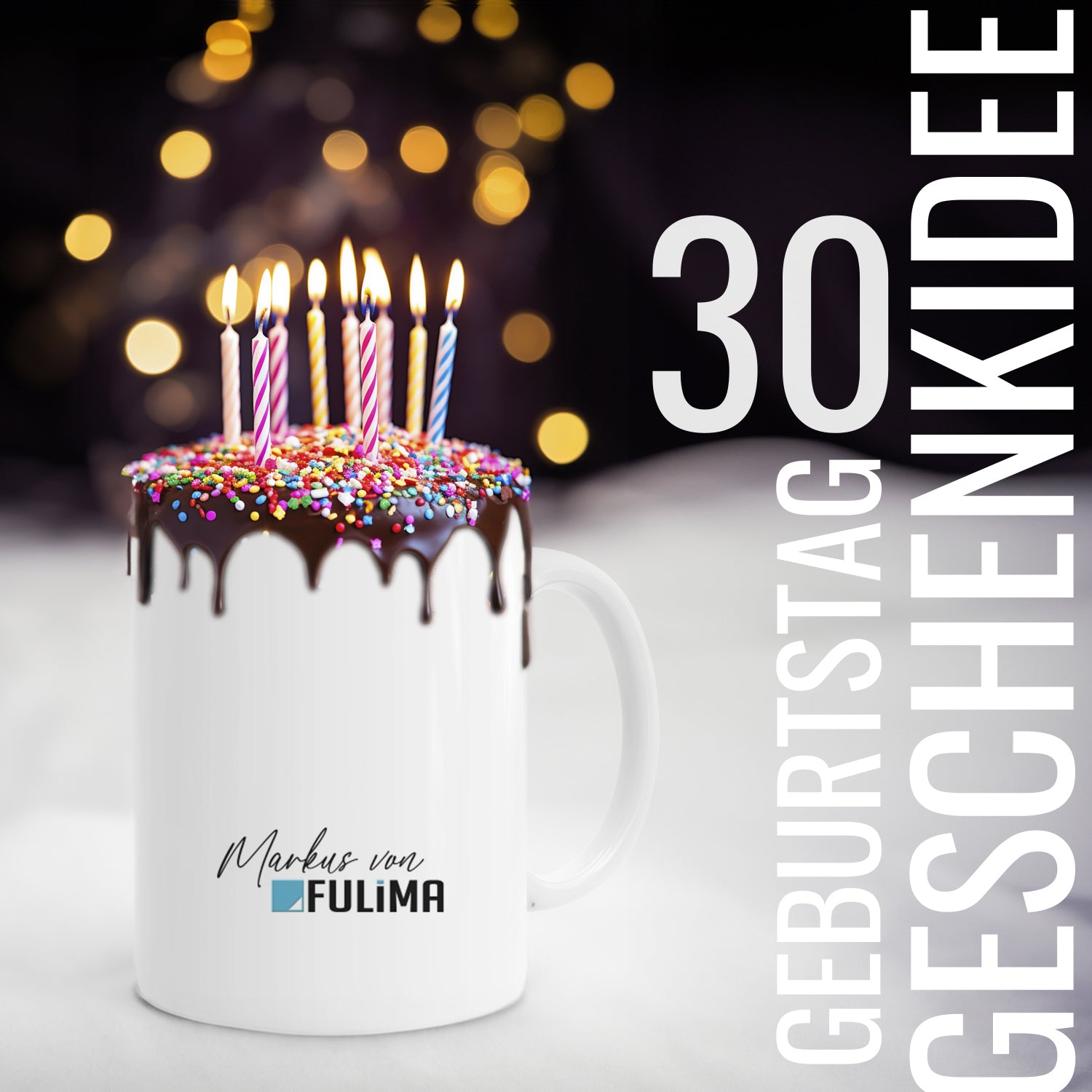 Tassen zum 30. Geburtstag – Personalisierte und Lustige Geschenkideen