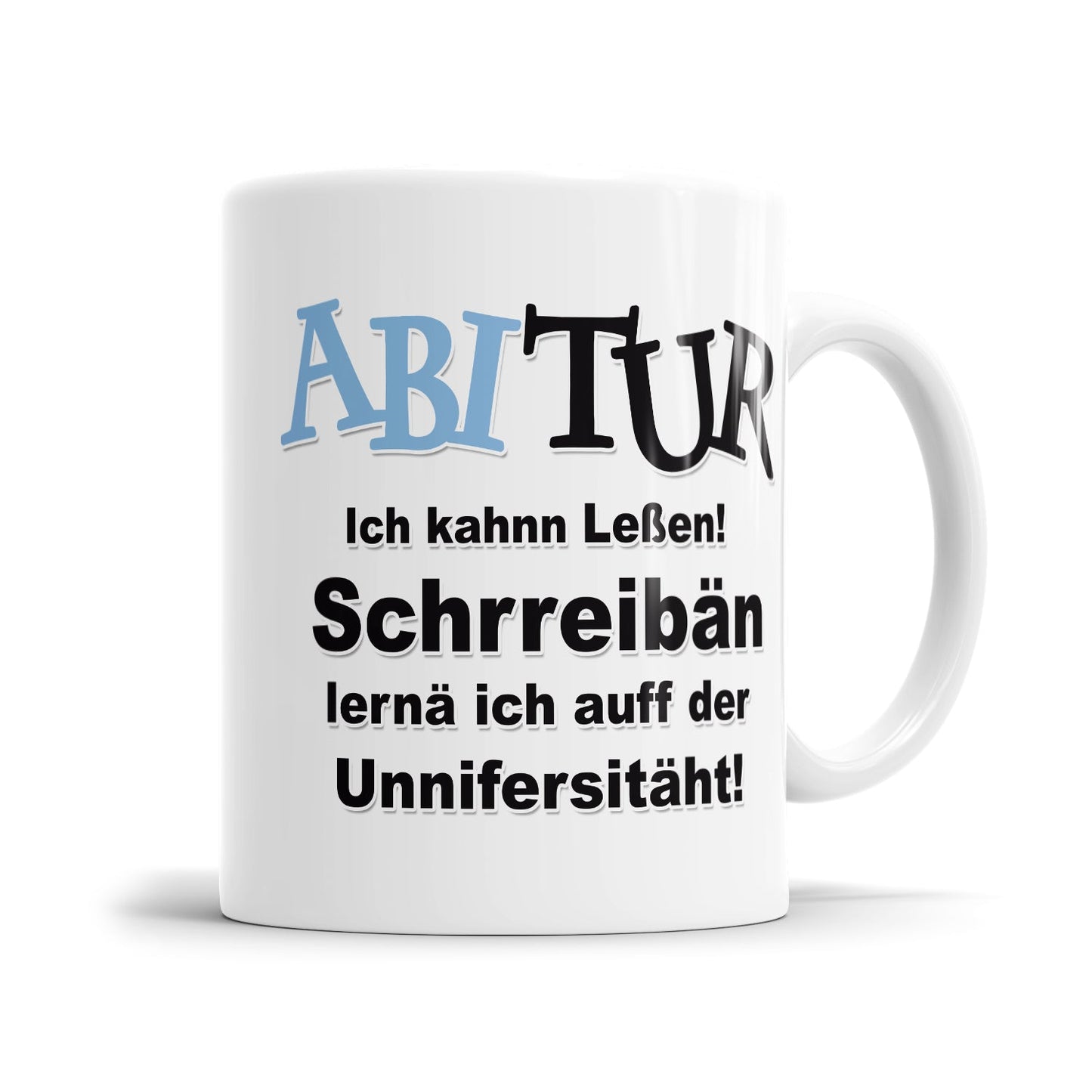 Abitur ich kann lesen - Abitur Abschluss Tasse - Fulima