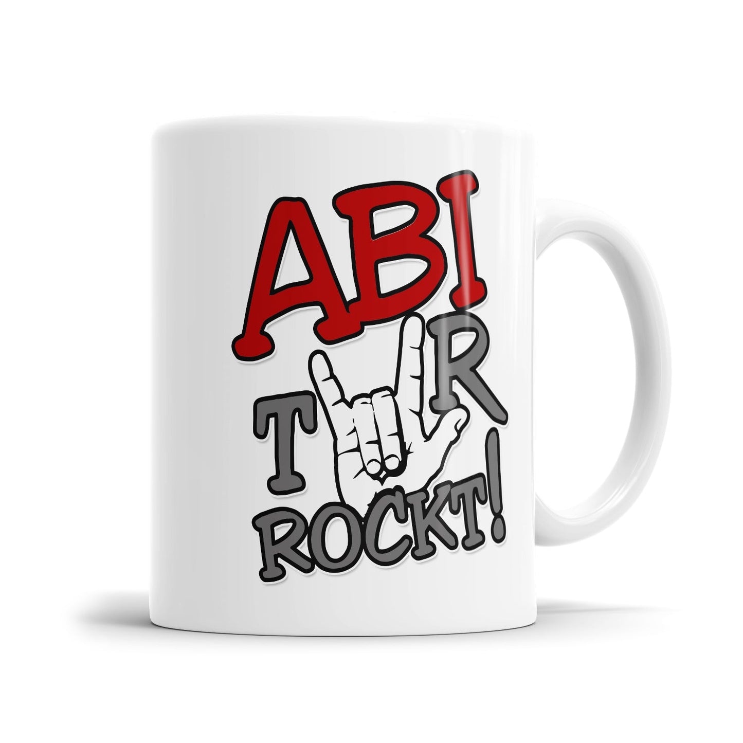 Abitur rockt - Abitur Abschluss Tasse - Fulima