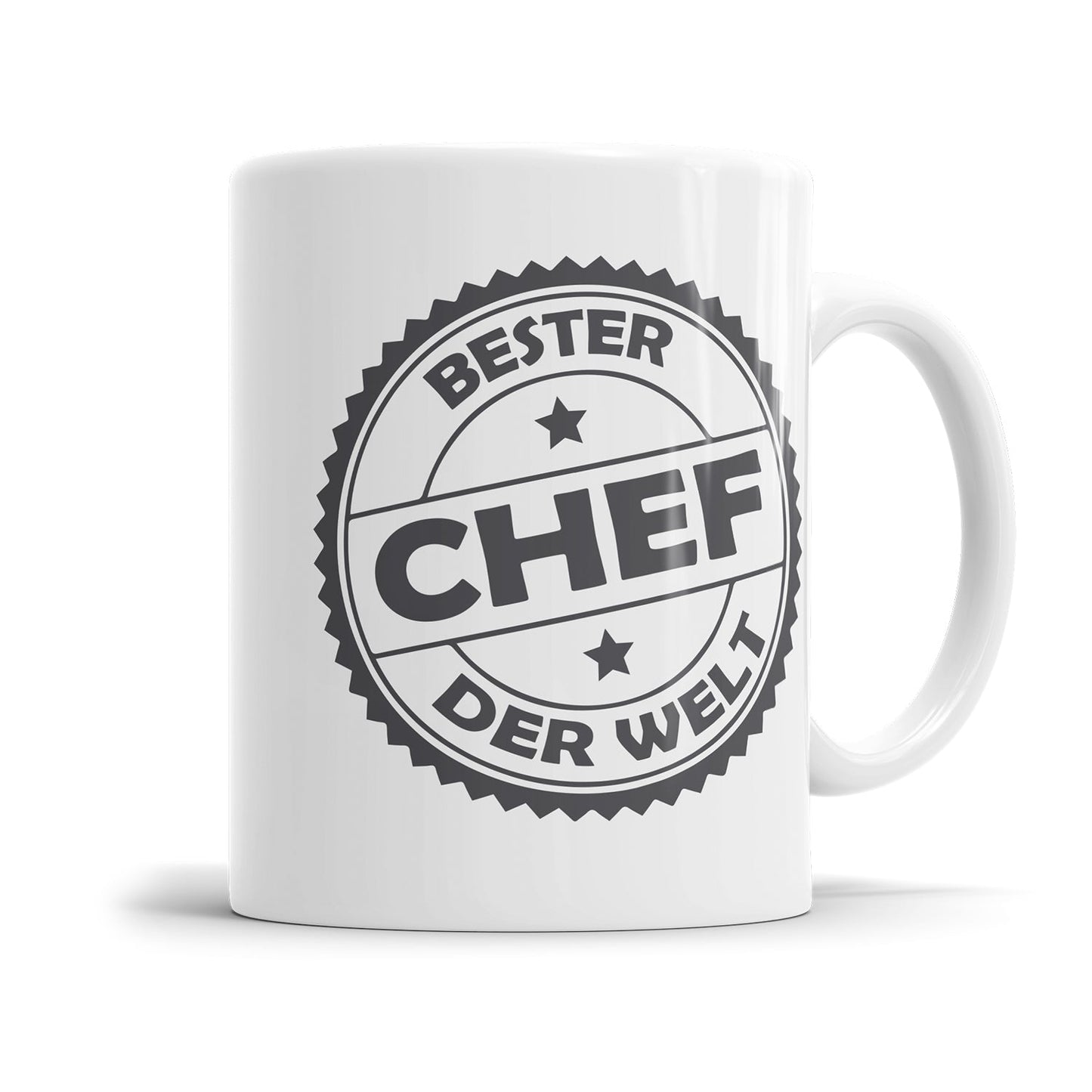 Bester Chef der Welt Stempel Design - Bester Chef Tasse - Fulima