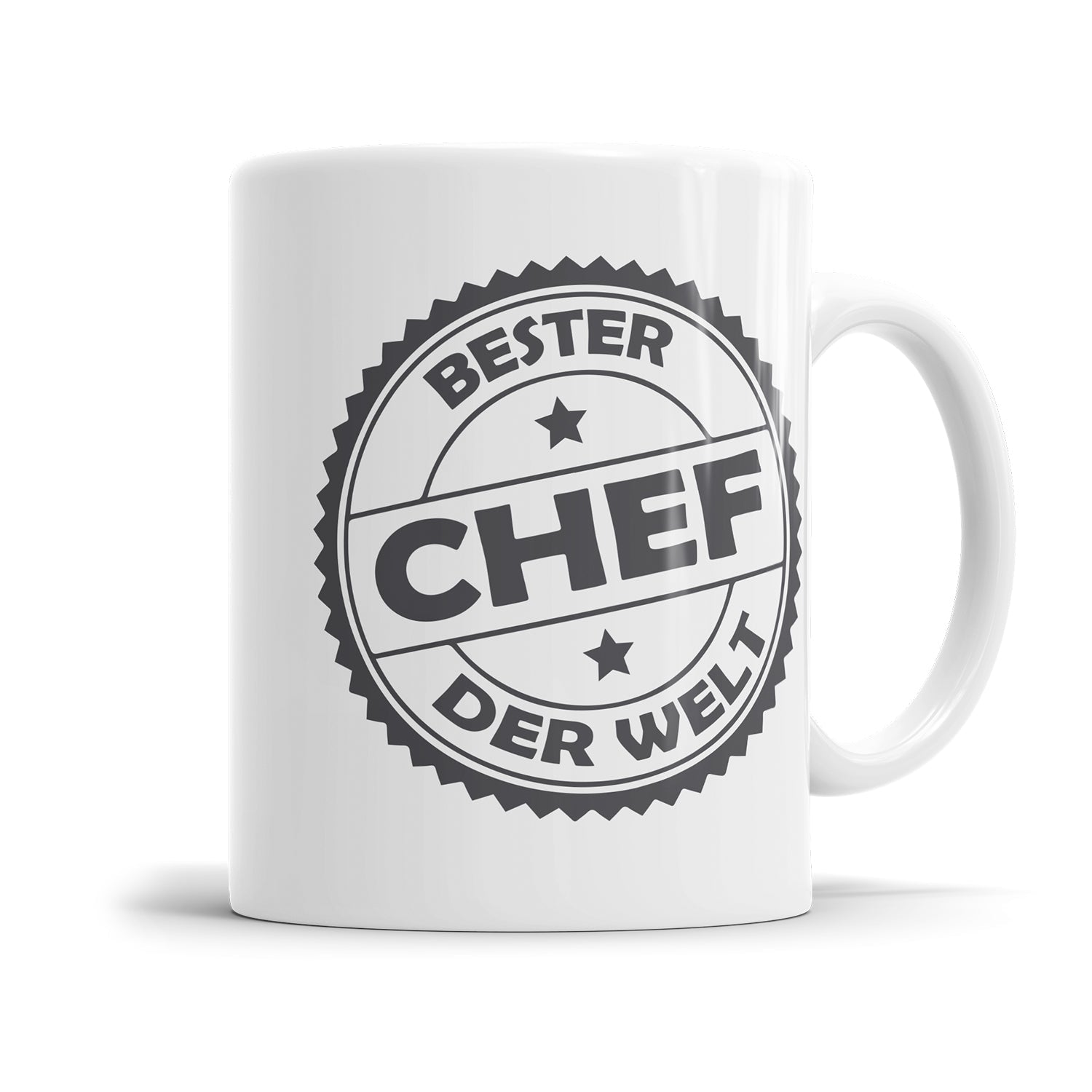 Bester Chef der Welt Stempel Design - Bester Chef Tasse - Fulima