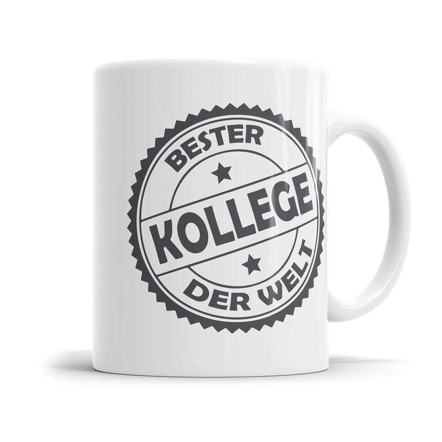 Bester Kollege der Welt Stempel Design - Bester Kollege Tasse - Fulima