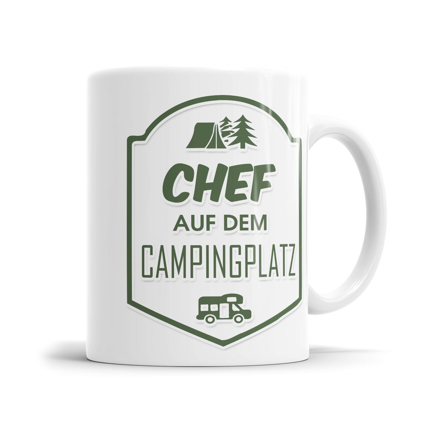 Chef auf dem Campingplatz - Camping Tasse - Fulima