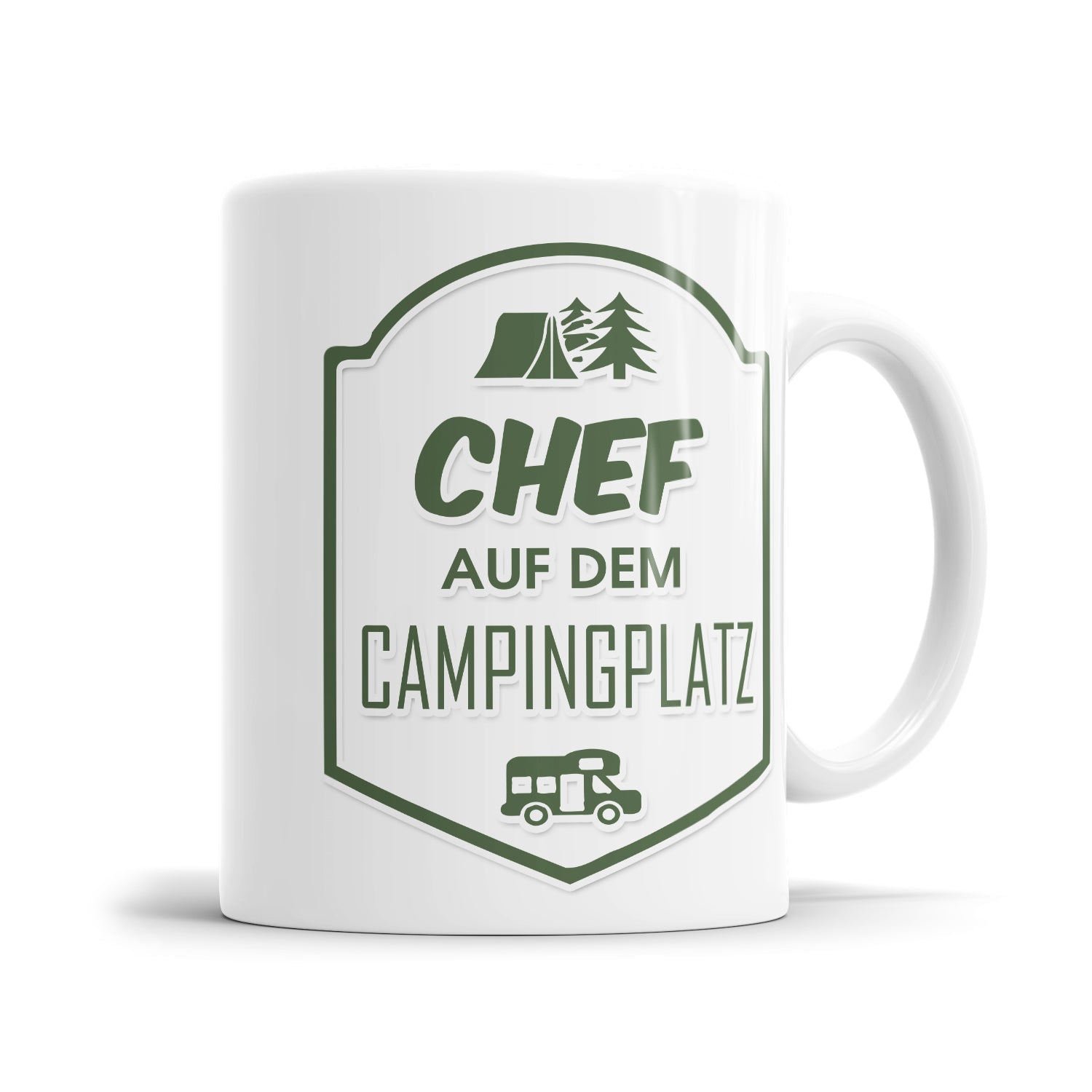 Chef auf dem Campingplatz - Camping Tasse - Fulima