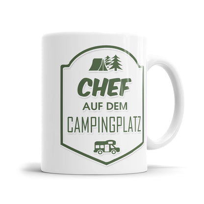 Chef auf dem Campingplatz - Camping Tasse - Fulima