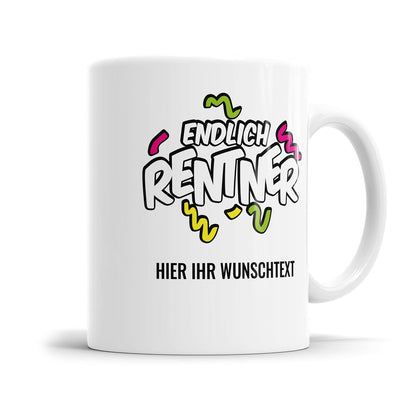 Personalisierte Rente Tasse 2026 – verschiedene Motive mit Namen