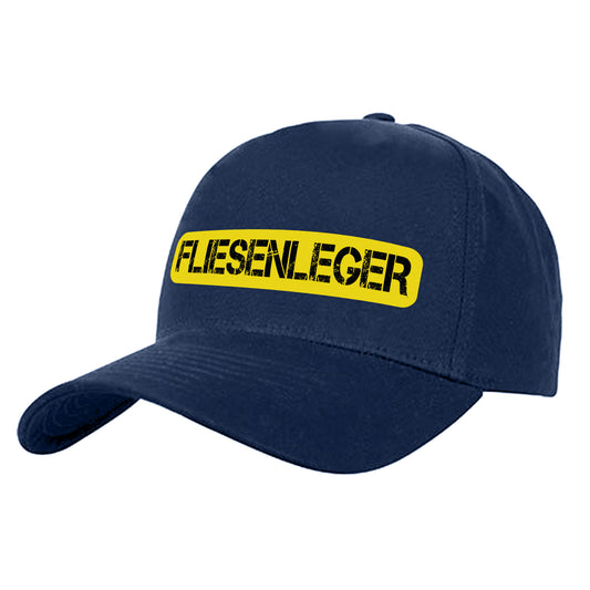 Fliesenleger Hinweis - Cap Navy - Fulima