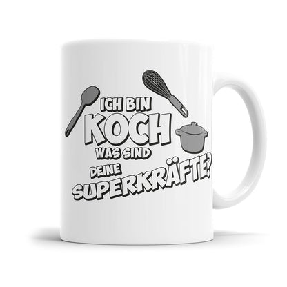 Koch Tasse - Ich bin Koch was sind deine Superkräfte? - Fulima