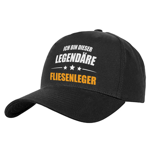 Ich bin dieser Legendäre Fliesenleger - Cap Schwarz - Fulima