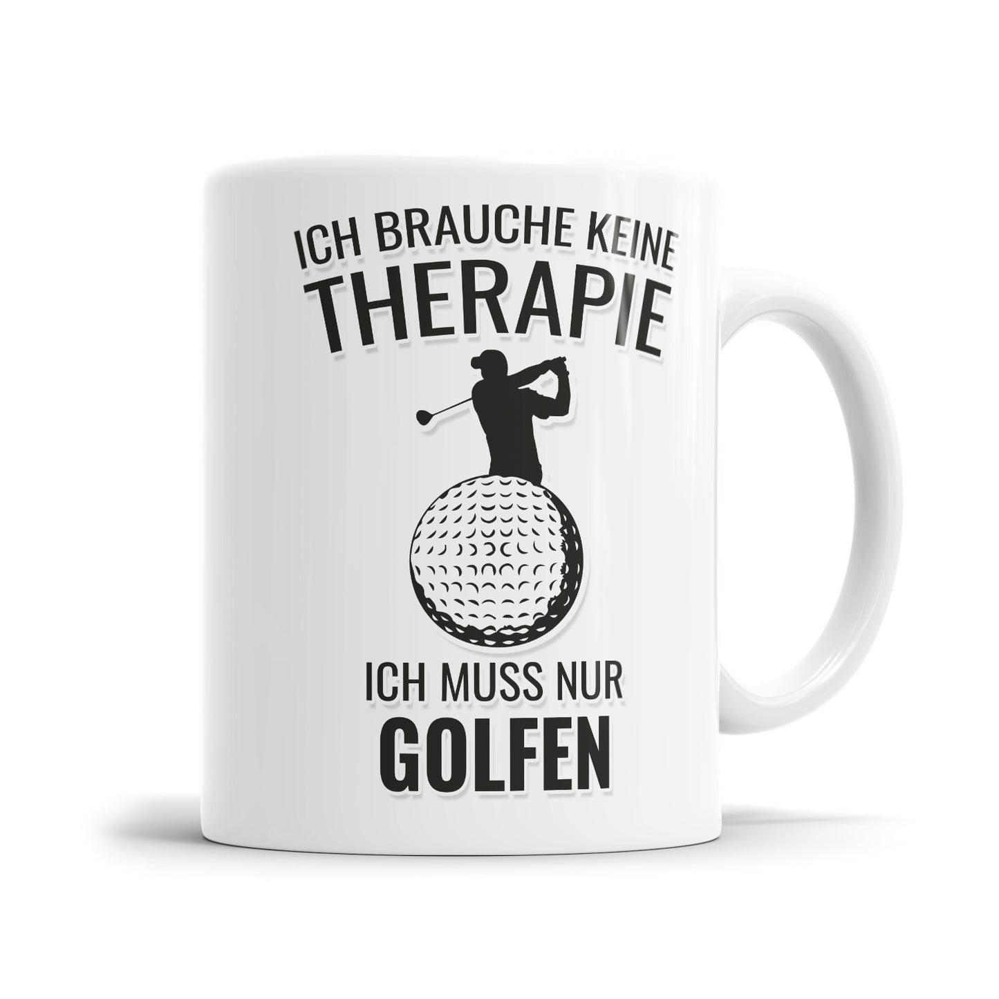 Ich brauche keine Therapie ich muss nur golfen Geschenkidee für Golfer Fulima