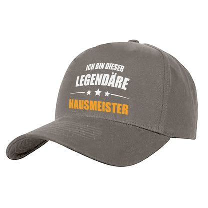 Ich bin dieser Legendäre Hausmeister - Cap Grau - Fulima
