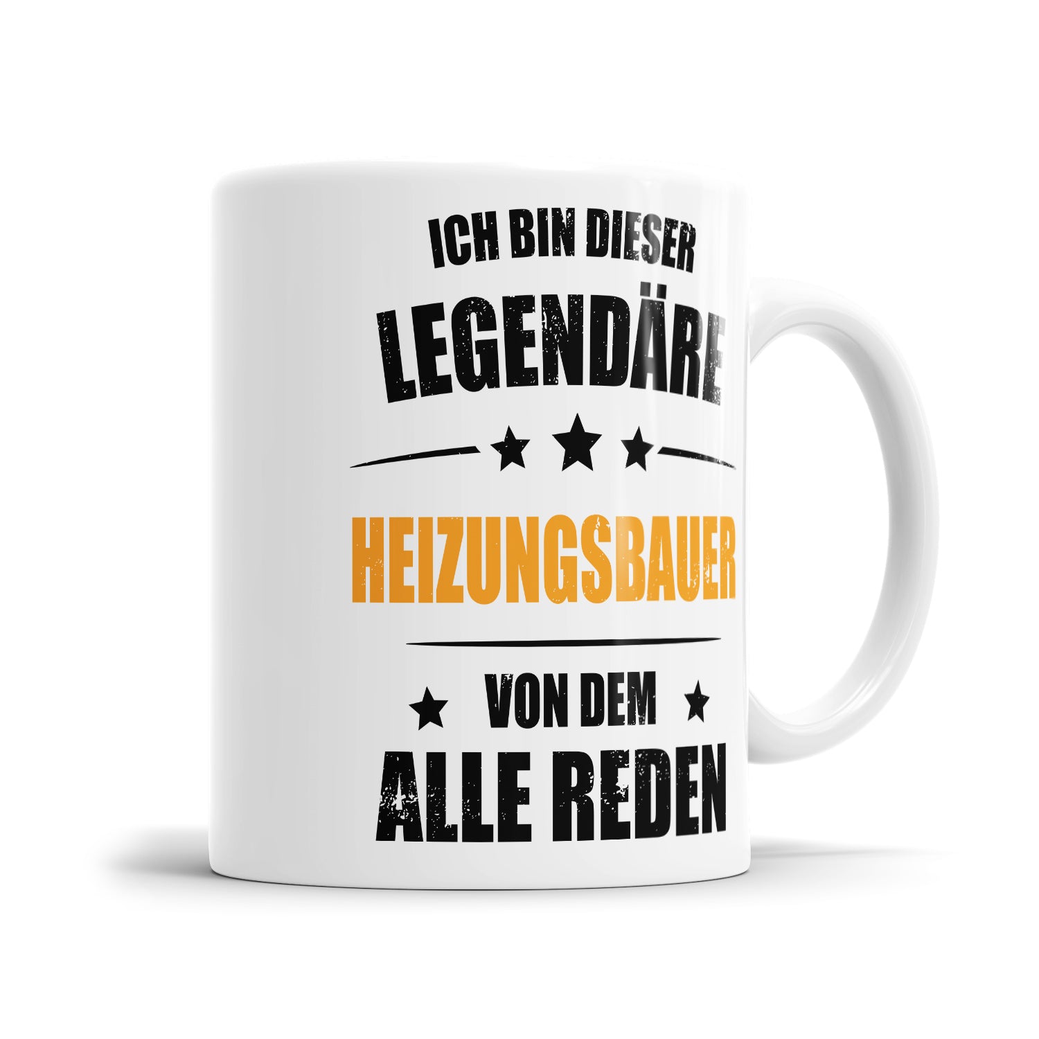 Ich bin dieser Legendäre Heizungsbauer von dem alle reden - Tasse - Fulima