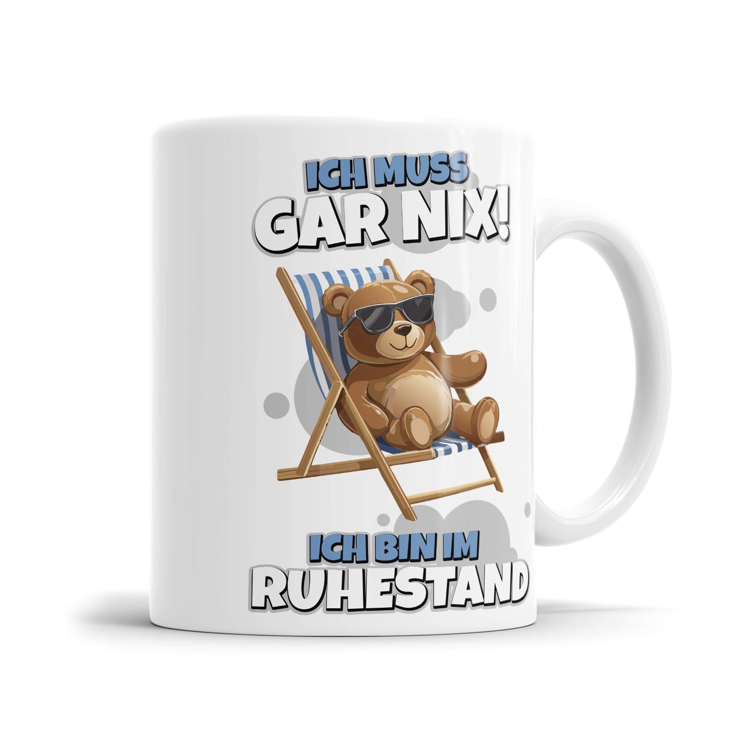 Rentner Tasse mit lustigen Sprüchen - verschiedene Motive - Geschenk zum Ruhestand