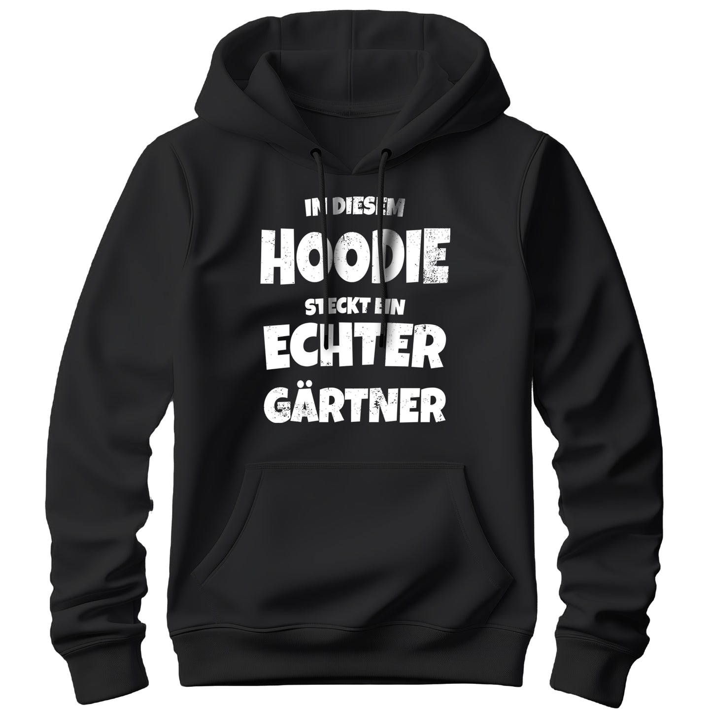 In diesem Hoodie steckt ein echter Gärtner - Hoodie Schwarz - FULiMA®