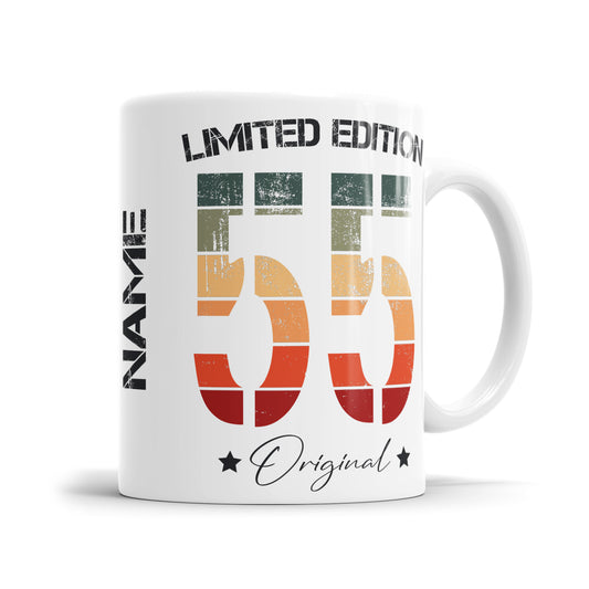 Limited Edition Original Grunge Vintage 55 - Geburtstag Tasse - Fulima