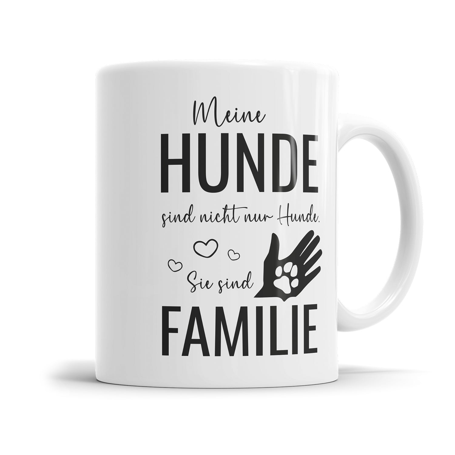 Hundeliebhaber Tasse - Meine Hunde sind nicht nur Hunde sie sind Familie Fulima