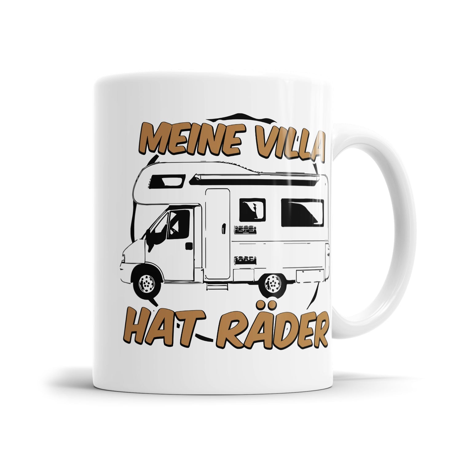 Meine Villa hat 4 Räder Wohnmobil - Camping Tasse - Fulima