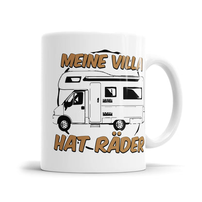 Meine Villa hat 4 Räder Wohnmobil - Camping Tasse - Fulima