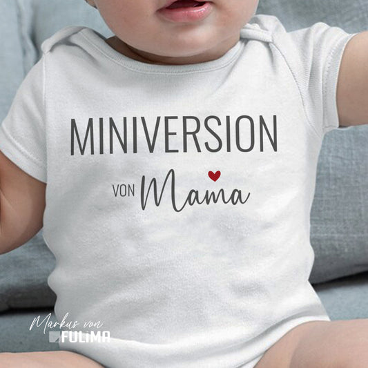 Babybody - Mini Version von Mama - Geschenk zur Geburt - FULiMA®