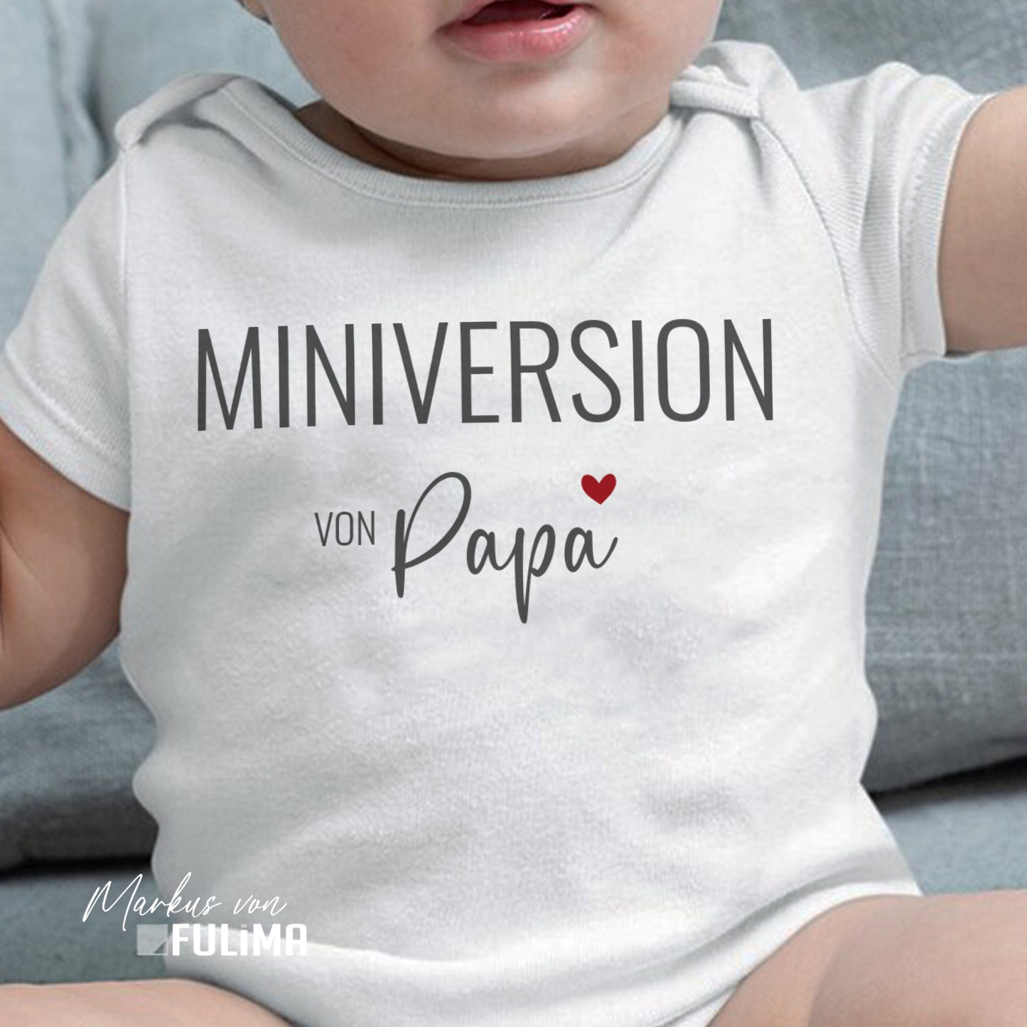 Babybody - Mini Version von Papa - Geschenk zur Geburt - FULiMA®