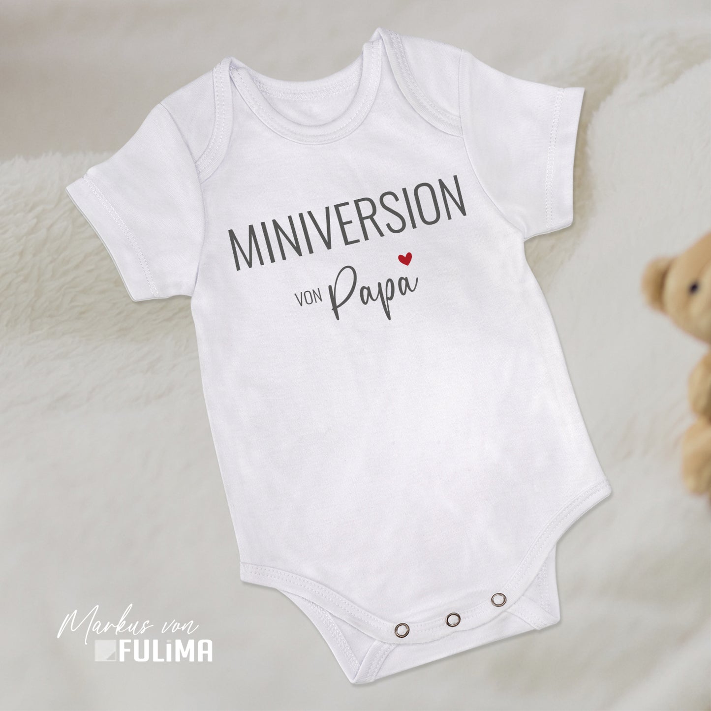 Babybody - Mini Version von Papa - Geschenk zur Geburt - FULiMA®