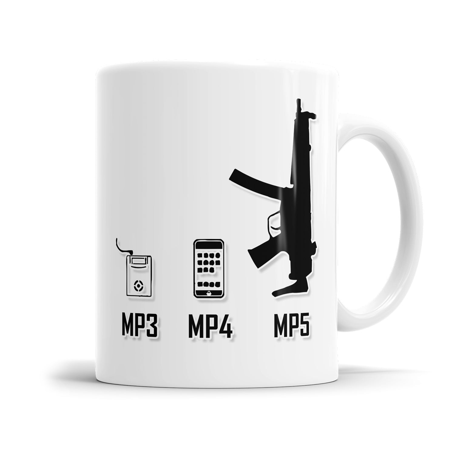 Gamer Tasse - Mp3 Mp4 Mp5 - Fulima