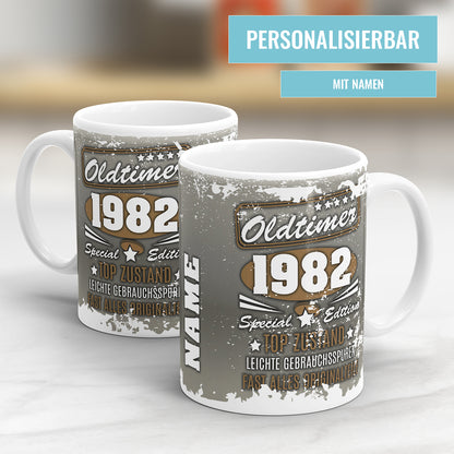 Oldtimer 1982 Special Edition Top Zustand 1982 Geburtstag Geschenk Tasse Fulima