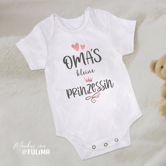 Babybody - Omas kleine Prinzessin - Geschenk zur Geburt - FULiMA®