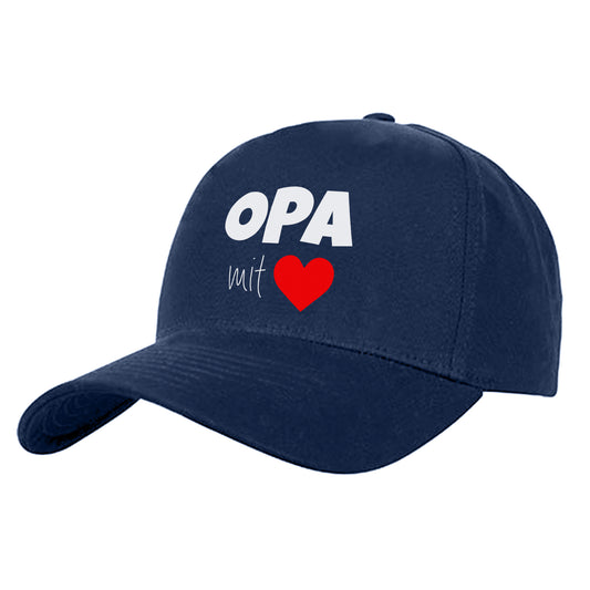 Opa mit Herz - Geschenk - Cap