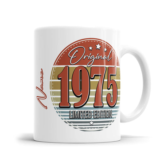 Original 1975 Retro Limited Edition - Geburtstag Tasse - Fulima