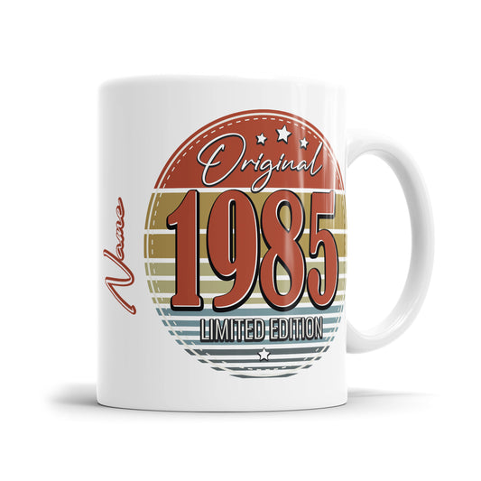 Original 1985 Retro Limited Edition - Geburtstag Tasse - Fulima