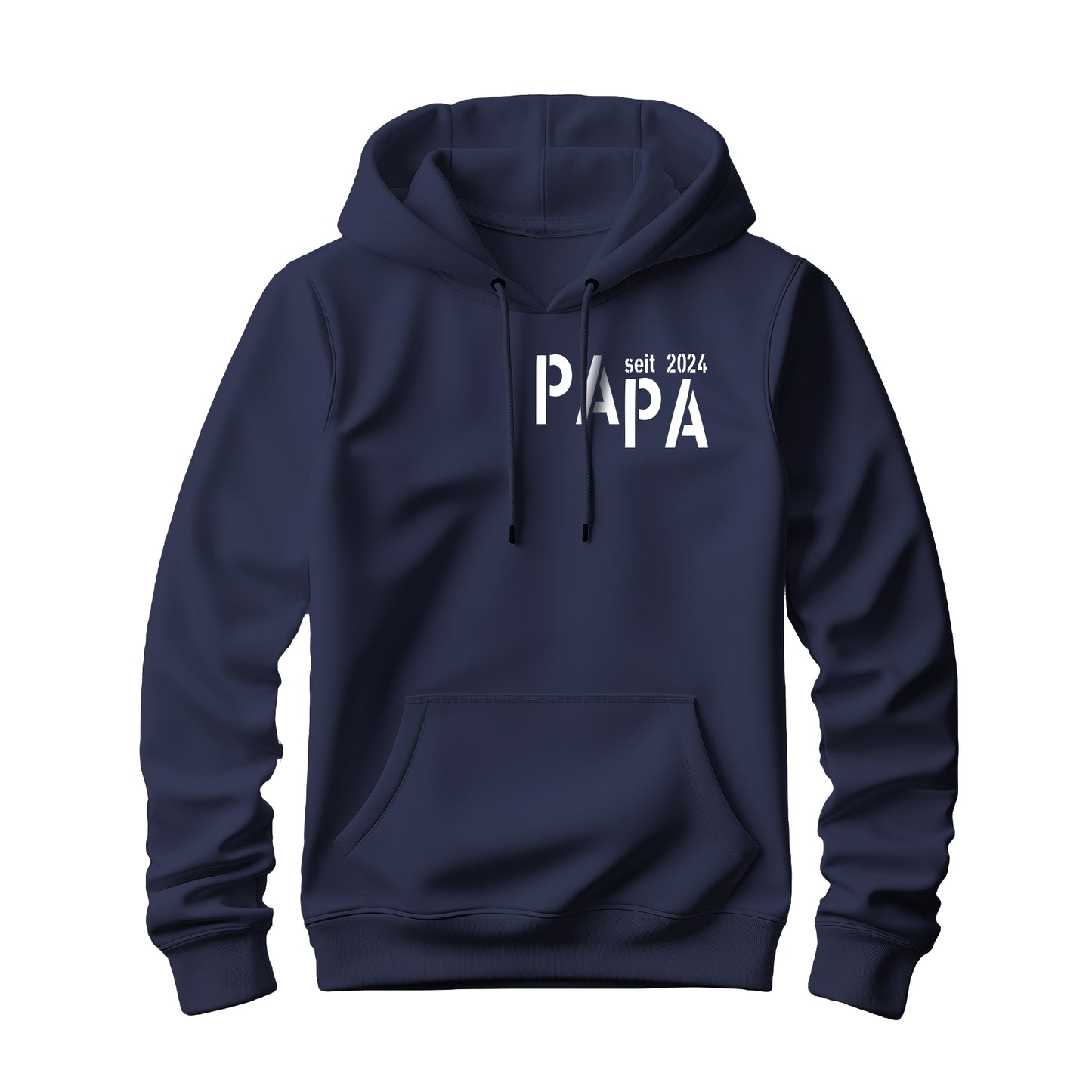 Papa Hoodie - PAPA seit Minimal - Dein Wunschjahr - Geschenkidee