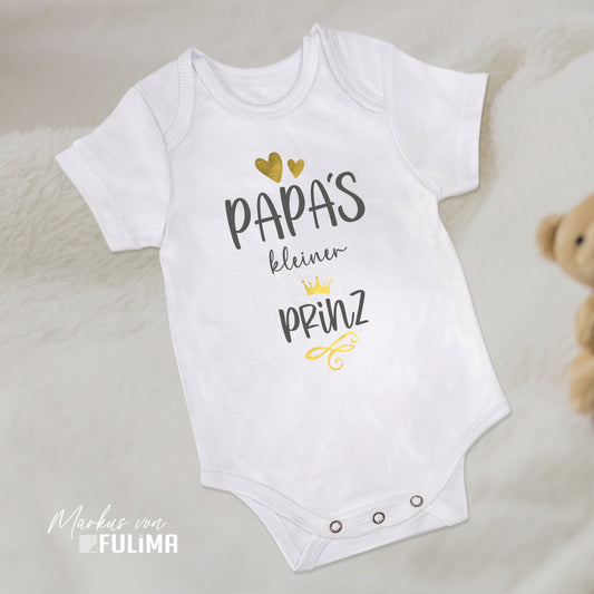 Babybody - Papas kleiner Prinz - Geschenk zur Geburt - FULiMA®