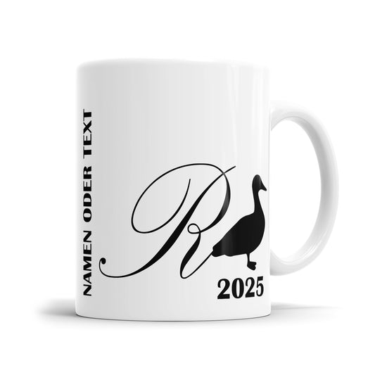 Rente Ente 2025 Classic Ruhestand - Personalisierte Rente Tasse - Fulima