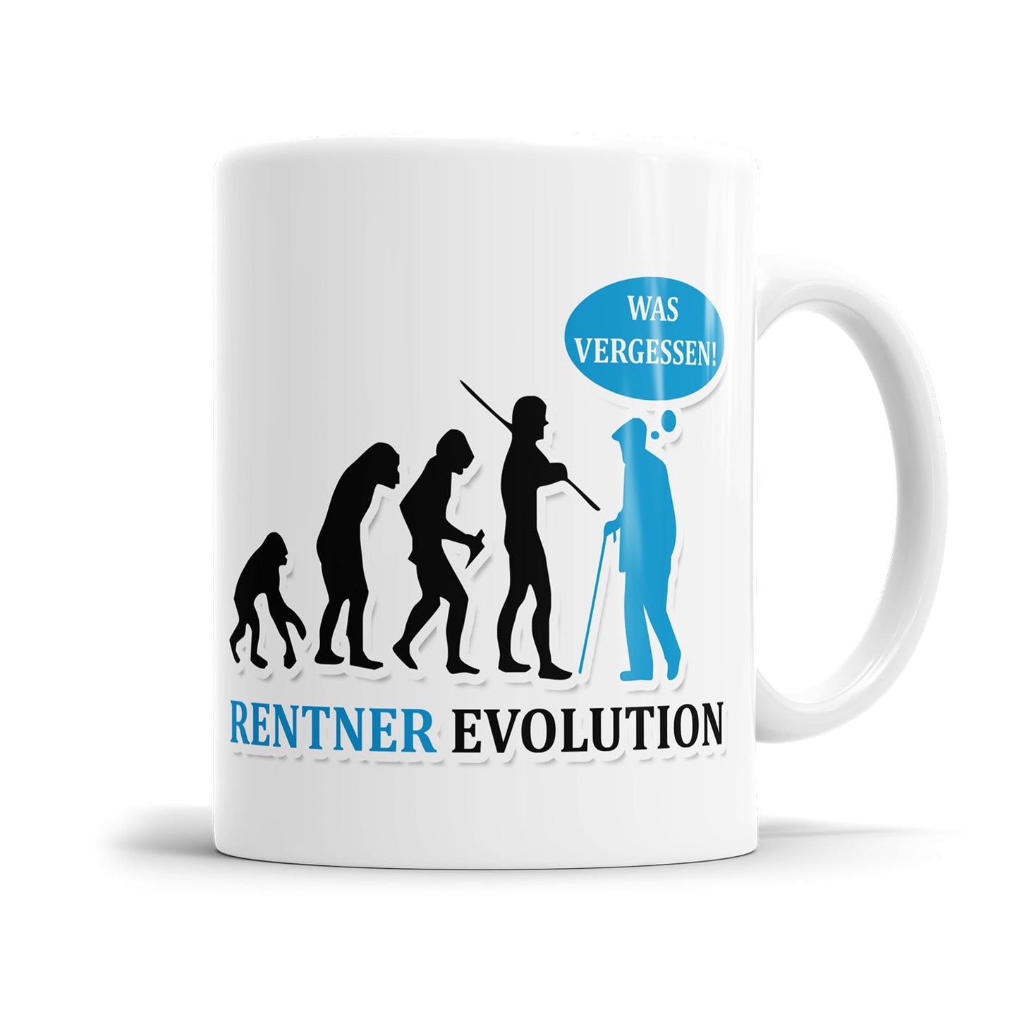 Rentner Tasse mit lustigen Sprüchen - verschiedene Motive - Geschenk zum Ruhestand