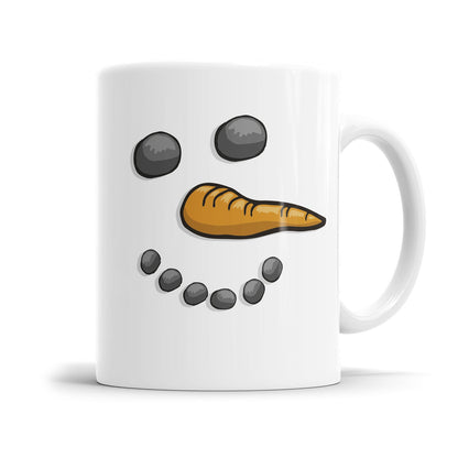 Weihnachtstasse Schneemann Gesicht - Fulima