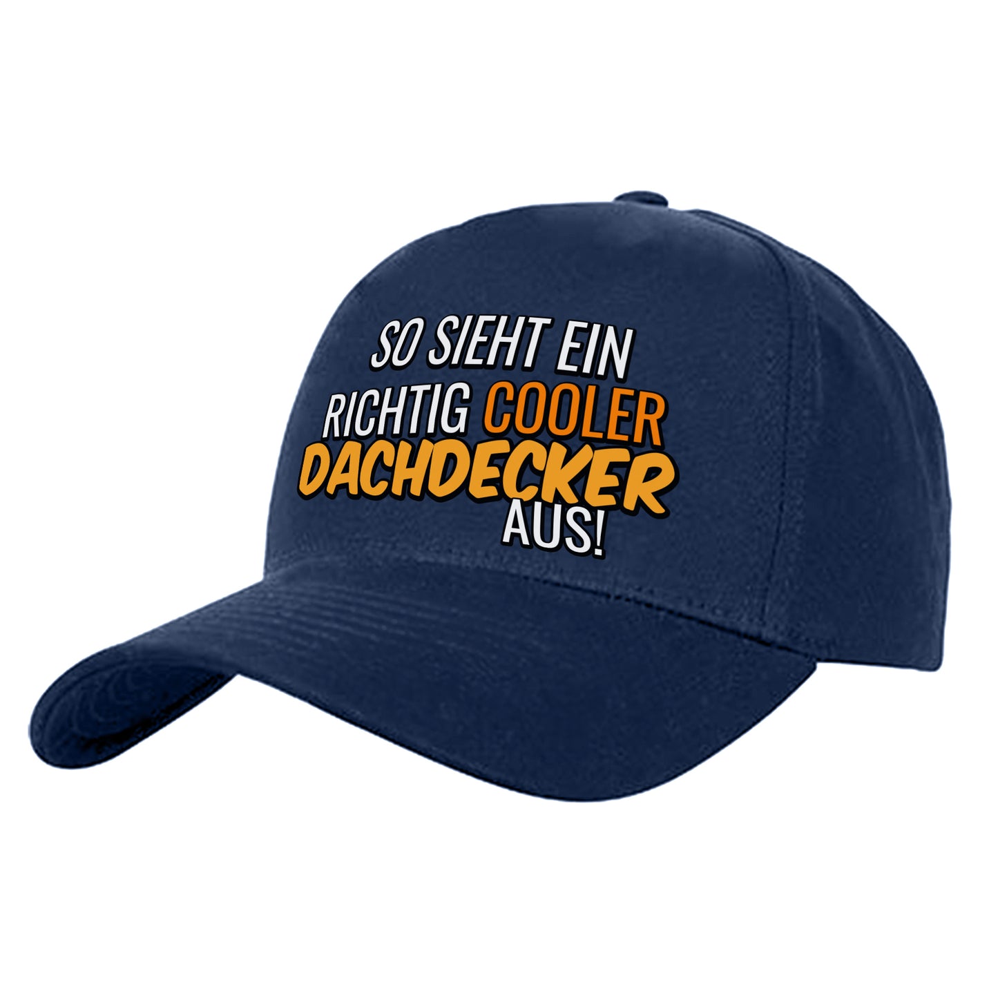 So sieht ein richtig cooler Dachdecker aus - Cap Navy - Fulima